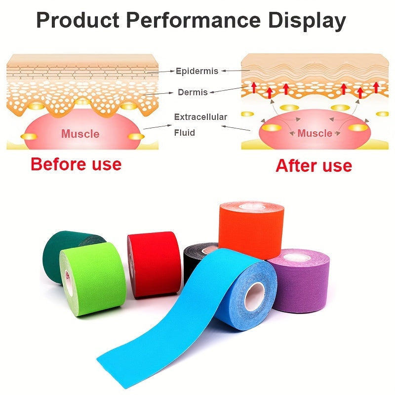Elastic Kinesiology Tape Sports