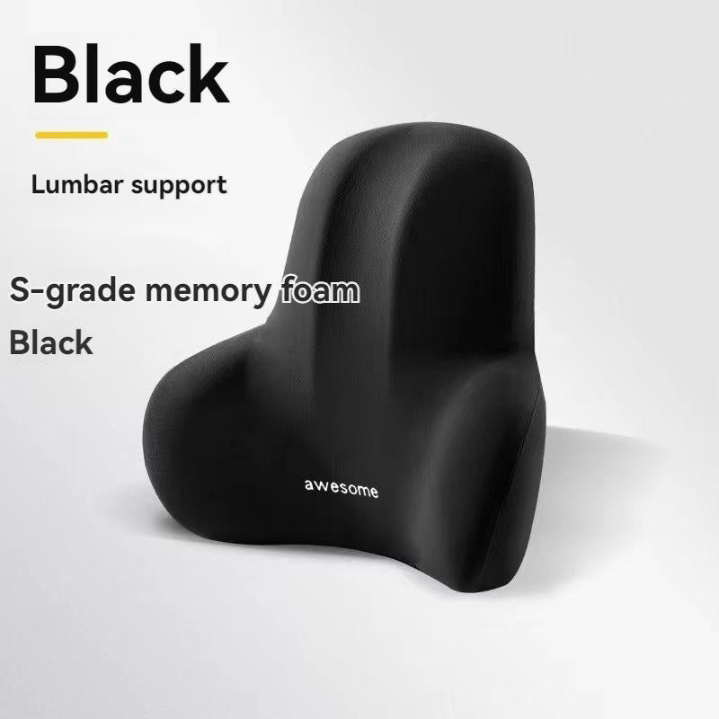 Ergonomic Memory Foam Lumbar Support Cushion
