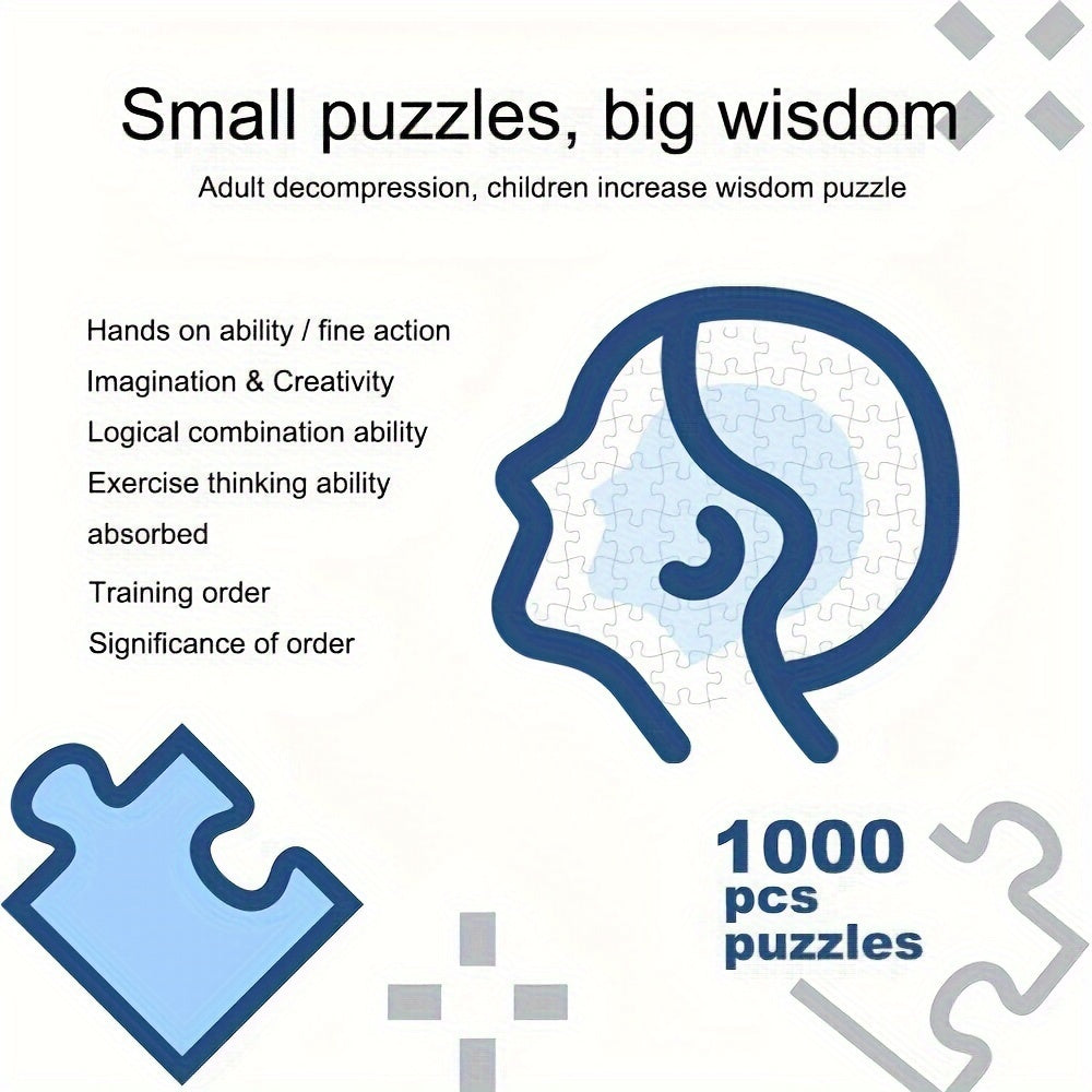 1000pcs/set Puzzle For Adults