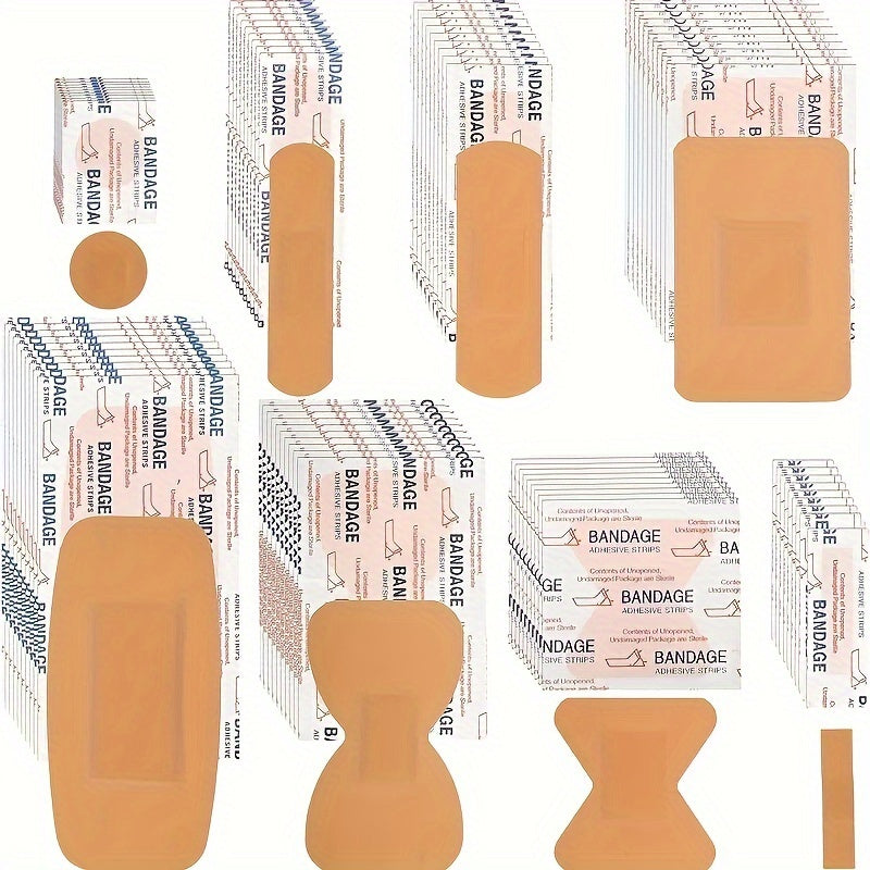 720pcs Multi-Size Bandage Set