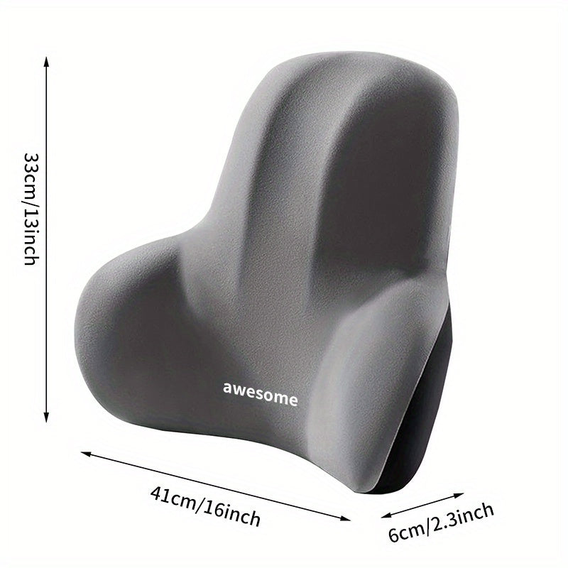 Ergonomic Memory Foam Lumbar Support Cushion