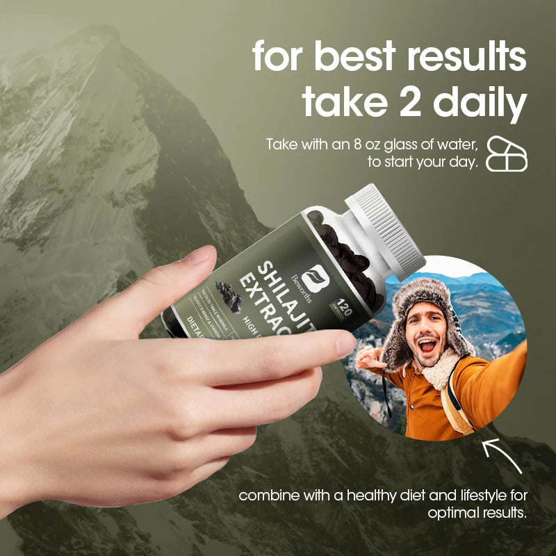 Pure Himalayan Shilajit Capsule