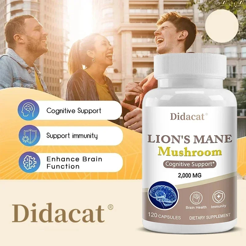 Lions Mane Brain & Focus Supplement