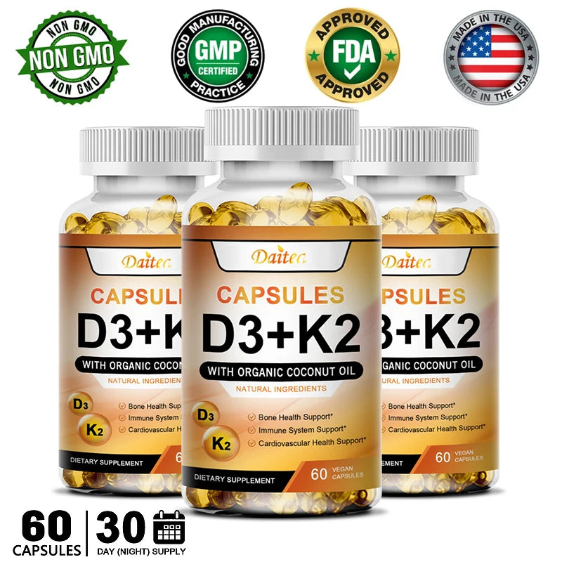 K2+D3 vitamin supplements