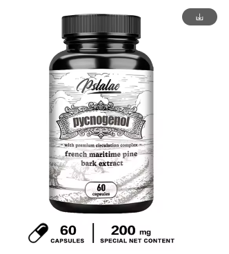 Pycnogenol - French Maritime Pine Bark Extract, Black Pepper Extract