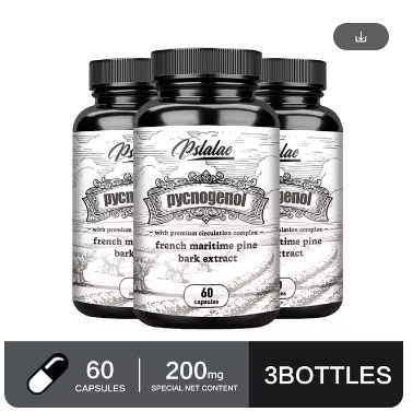 Pycnogenol - French Maritime Pine Bark Extract, Black Pepper Extract