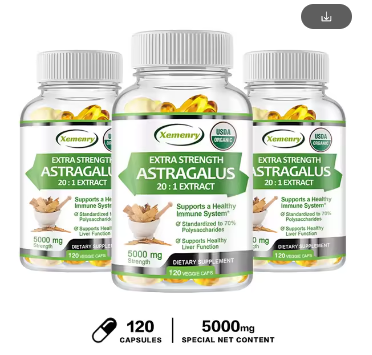Astragalus Root Extract 5000 Mg - Extract Immune Supplement, Enhances Energy, Prostate and Stamina