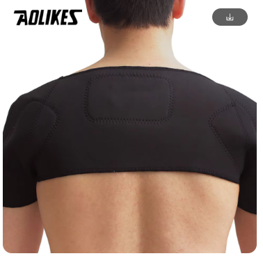 AOLIKES 1PCS Self-heating Tourmaline Shoulder Magnetic Therapy Support Brace Belt