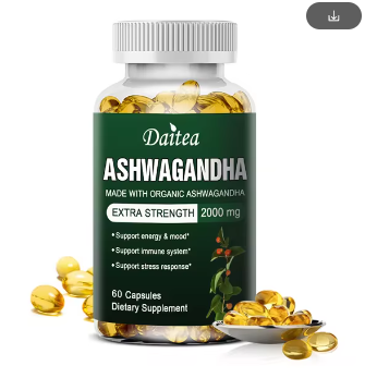 Daitea Ashwagandha Extract Capsule Anti-oxidation, Lipid-lowering, Decompression, Improving Sleep, Enhancing Immunity