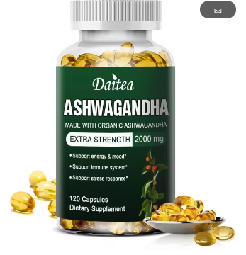Daitea Ashwagandha Extract Capsule Anti-oxidation, Lipid-lowering, Decompression, Improving Sleep, Enhancing Immunity