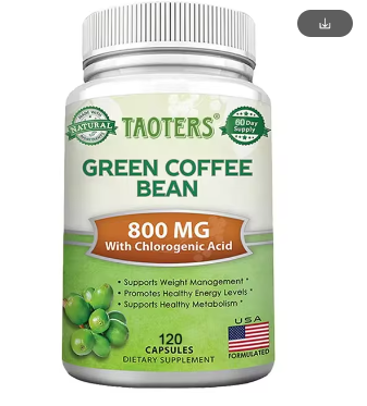 Natural Green Coffee Bean Extract Capsules