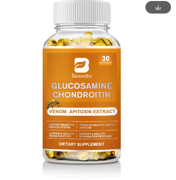 Natural Bee Venom Extract Capsules Glucosamine Chondroitin Supplements