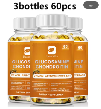Natural Bee Venom Extract Capsules Glucosamine Chondroitin Supplements