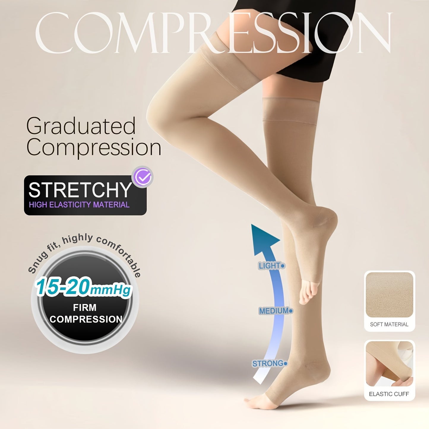 Graduated Compression Support Socks