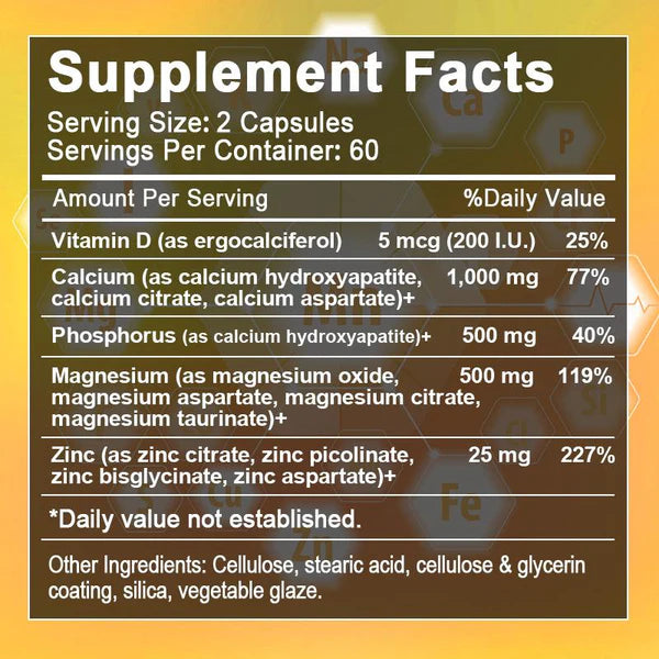 Calcium Magnesium Zinc Supplement