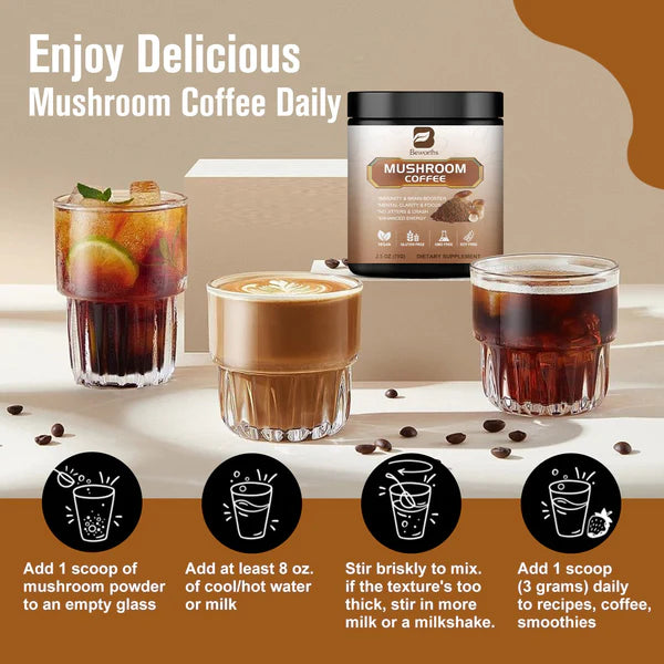 Mushroom Coffee Supplement