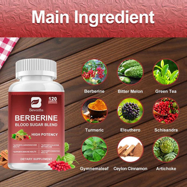 Beworths Bitter Gourd Berberine Capsule