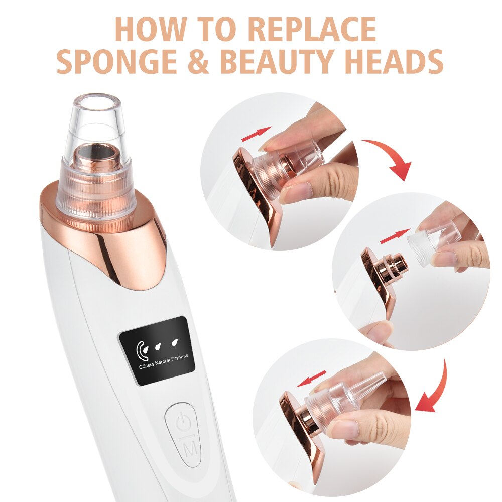 Electric Vacuum Blackhead Remover Suction