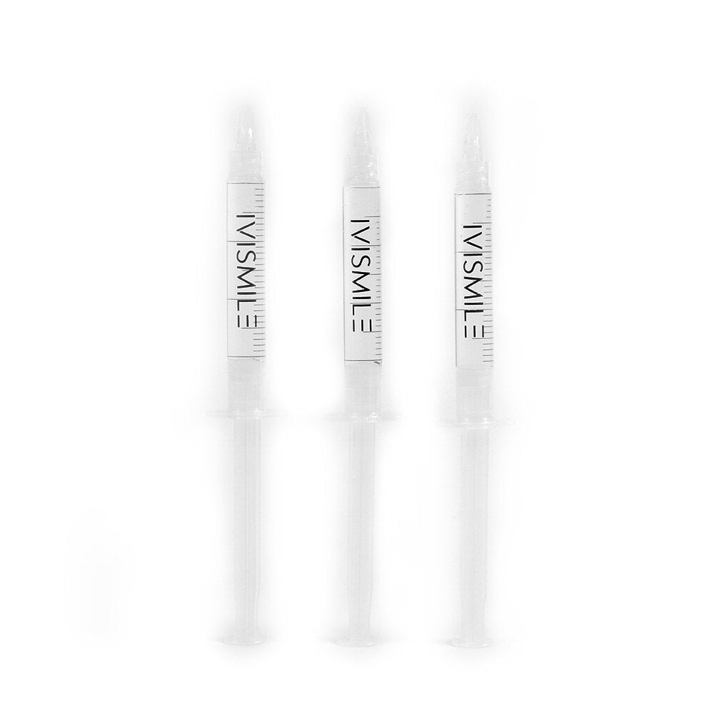 IVISMILE Teeth Whitening Gel Kit Carbamide Peroxide Gel Dental Bleaching Tooth Syringe Whitening dental material 3pcs 3ml