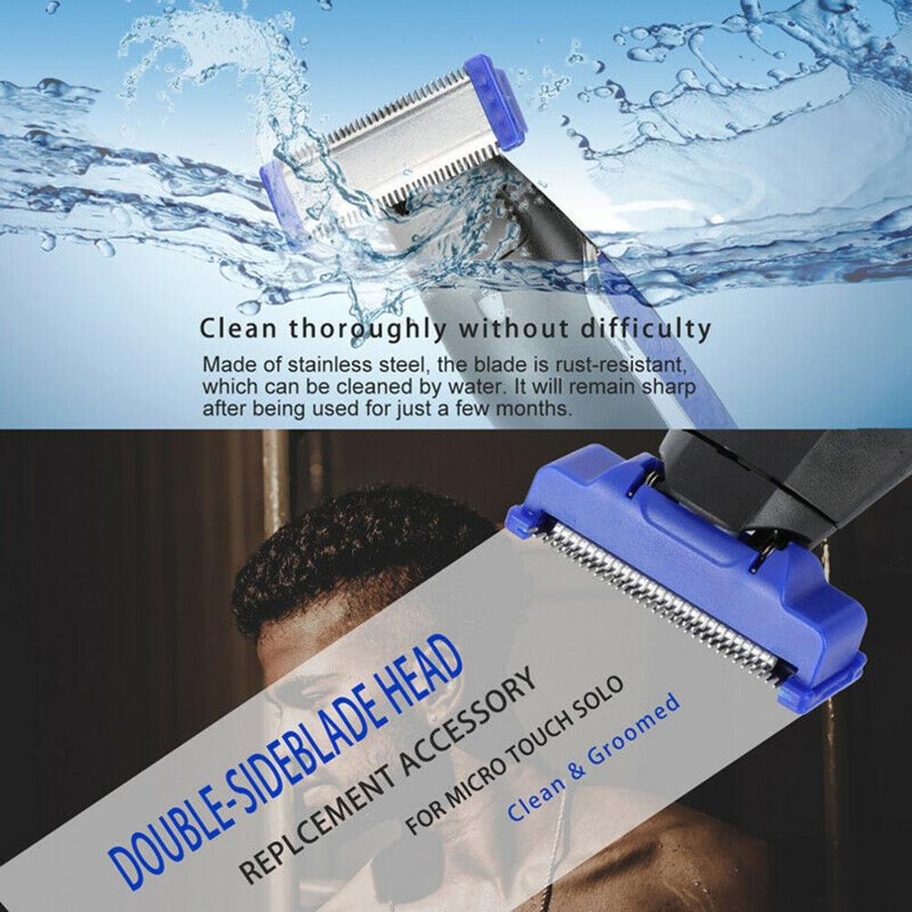 Men's Electric Shaver Rechargeable Trims Edges Razor Bald Head Shaver