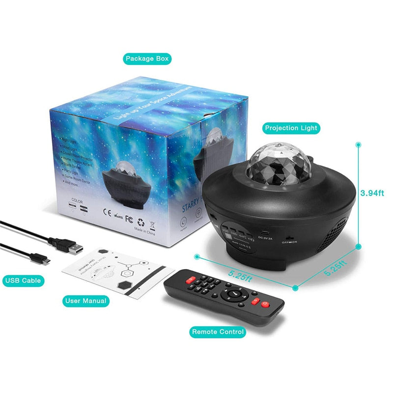 New Galaxy Projector Light Sky Twilight Star