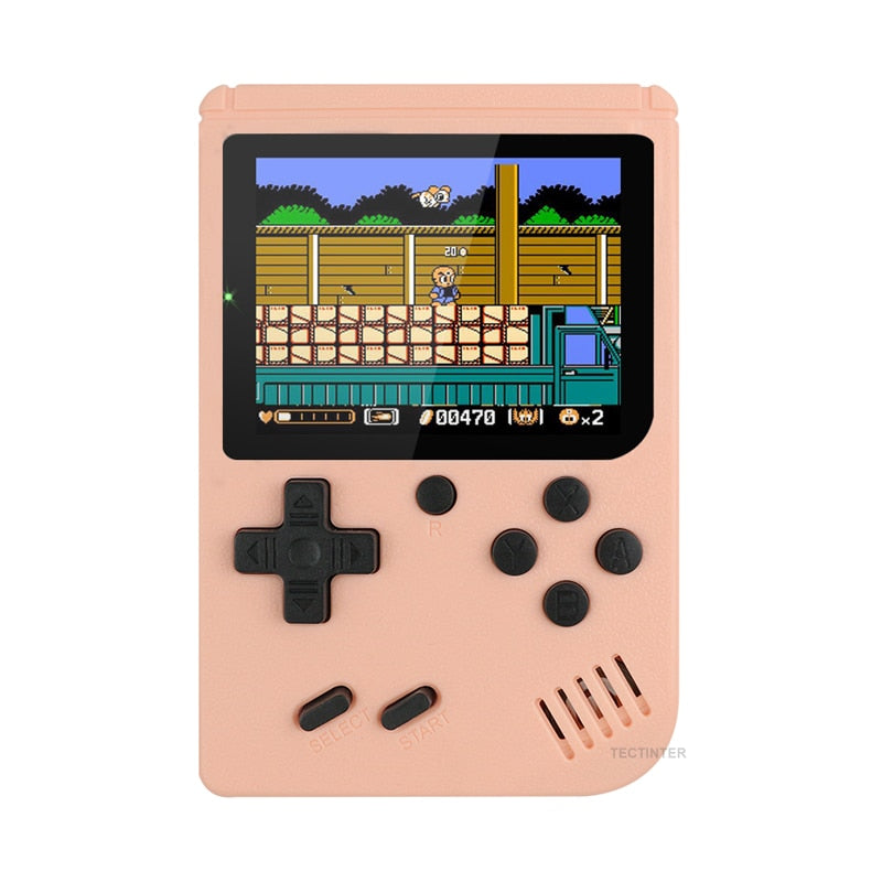 Retro Portable Mini Handheld Game Console 500mAh Battery 3.0 Inch Color LCD Kids Color Game Player Built-in 400 Games