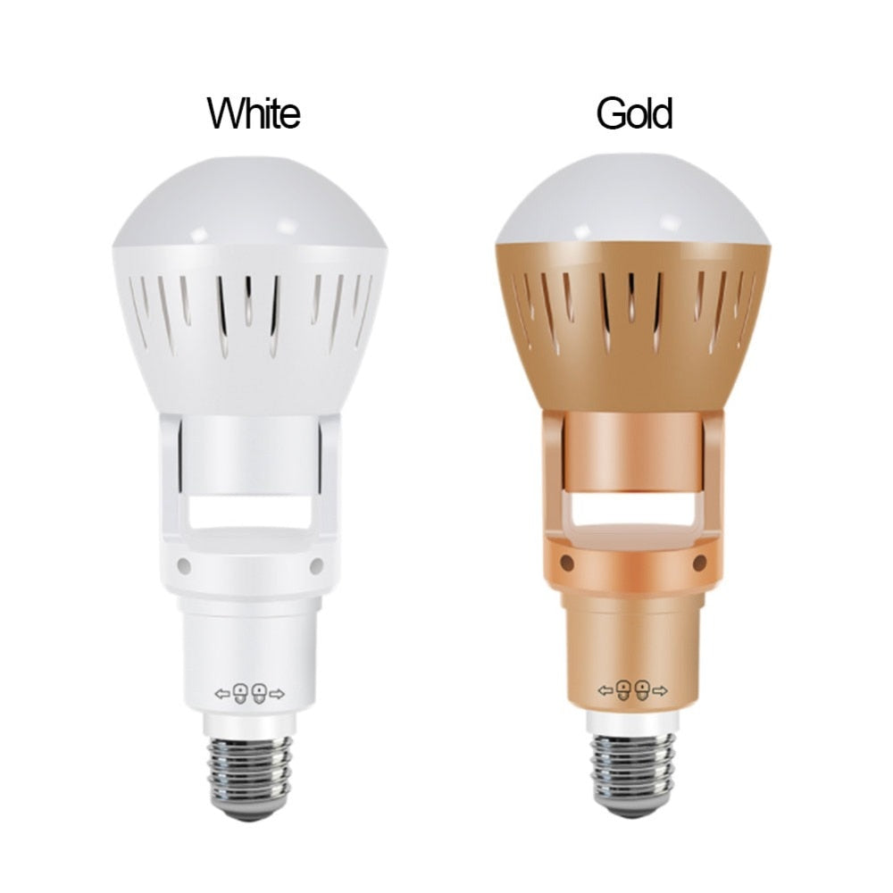 Camera Bulb Lamp light Wireless 2MP HD 360 Degrees Panoramic