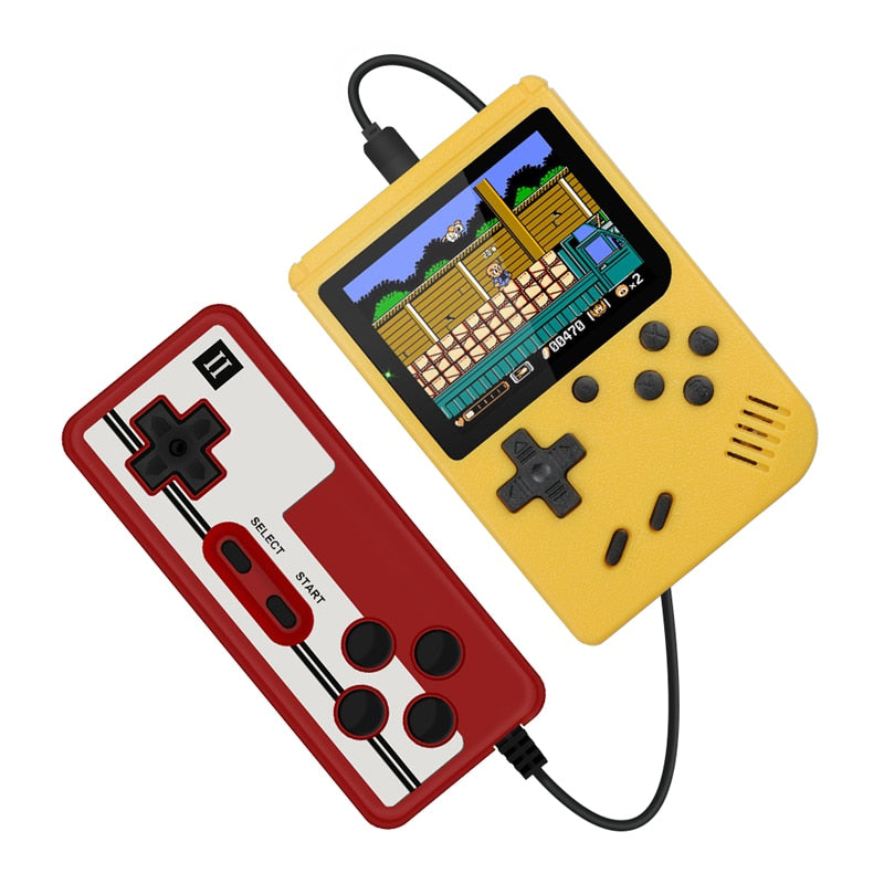 Retro Portable Mini Handheld Game Console 500mAh Battery 3.0 Inch Color LCD Kids Color Game Player Built-in 400 Games