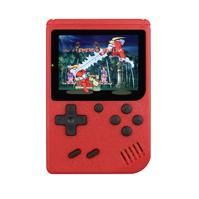 Retro Portable Mini Handheld Game Console 500mAh Battery 3.0 Inch Color LCD Kids Color Game Player Built-in 400 Games