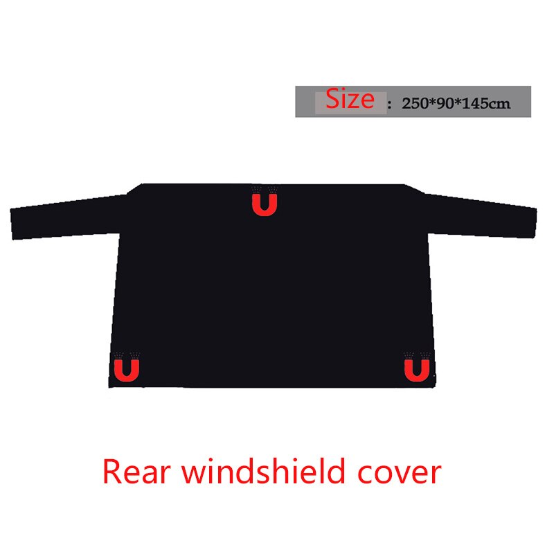 Car Front & Rear Windscreen Cover
