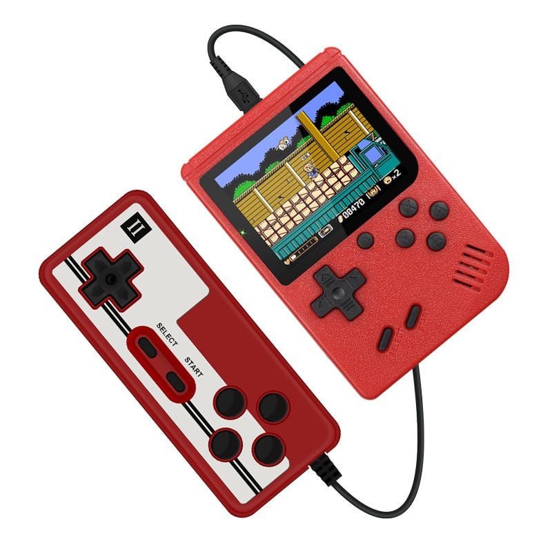 Retro Portable Mini Handheld Game Console 500mAh Battery 3.0 Inch Color LCD Kids Color Game Player Built-in 400 Games