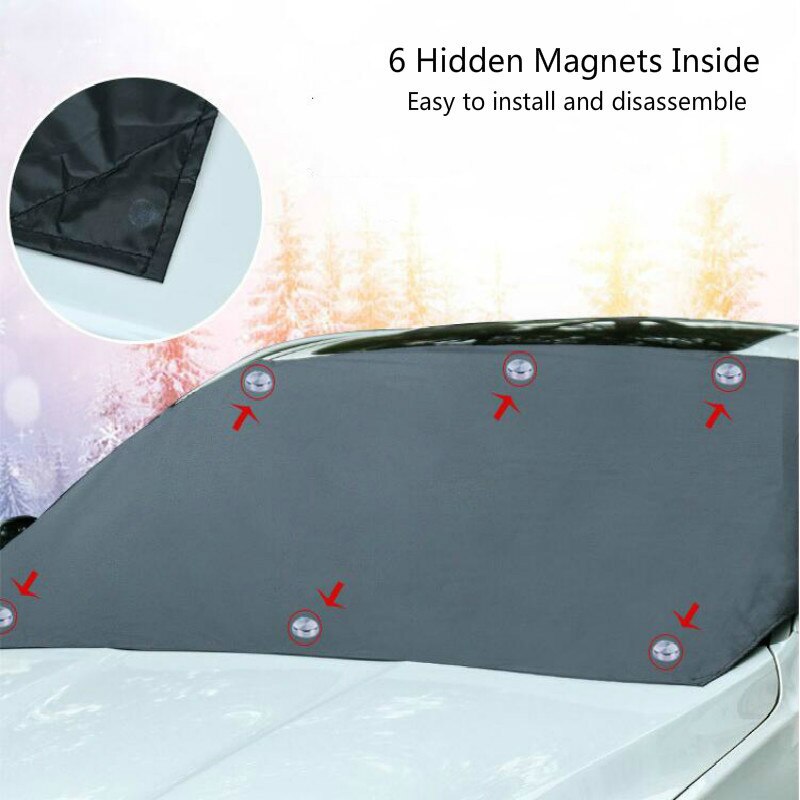 Car Front & Rear Windscreen Cover