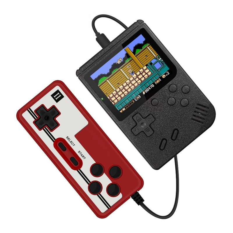 Retro Portable Mini Handheld Game Console 500mAh Battery 3.0 Inch Color LCD Kids Color Game Player Built-in 400 Games