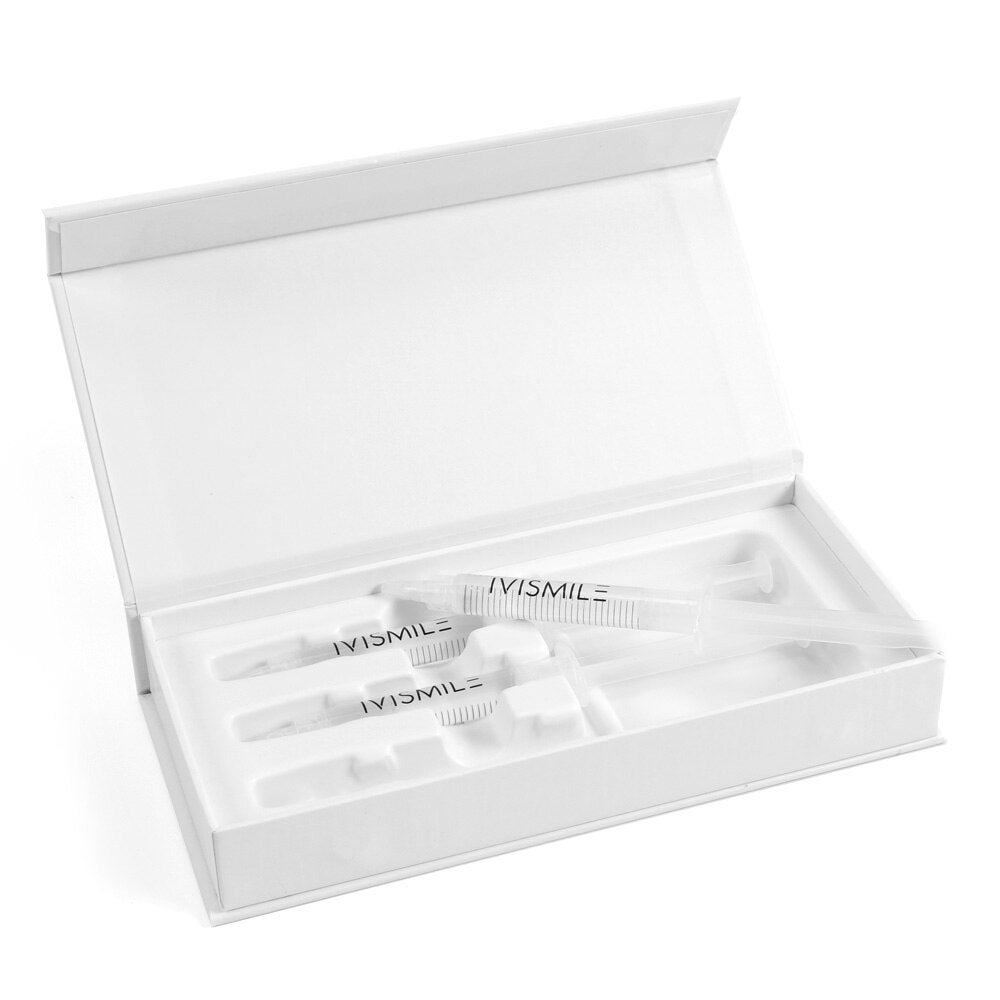IVISMILE Teeth Whitening Gel Kit Carbamide Peroxide Gel Dental Bleaching Tooth Syringe Whitening dental material 3pcs 3ml