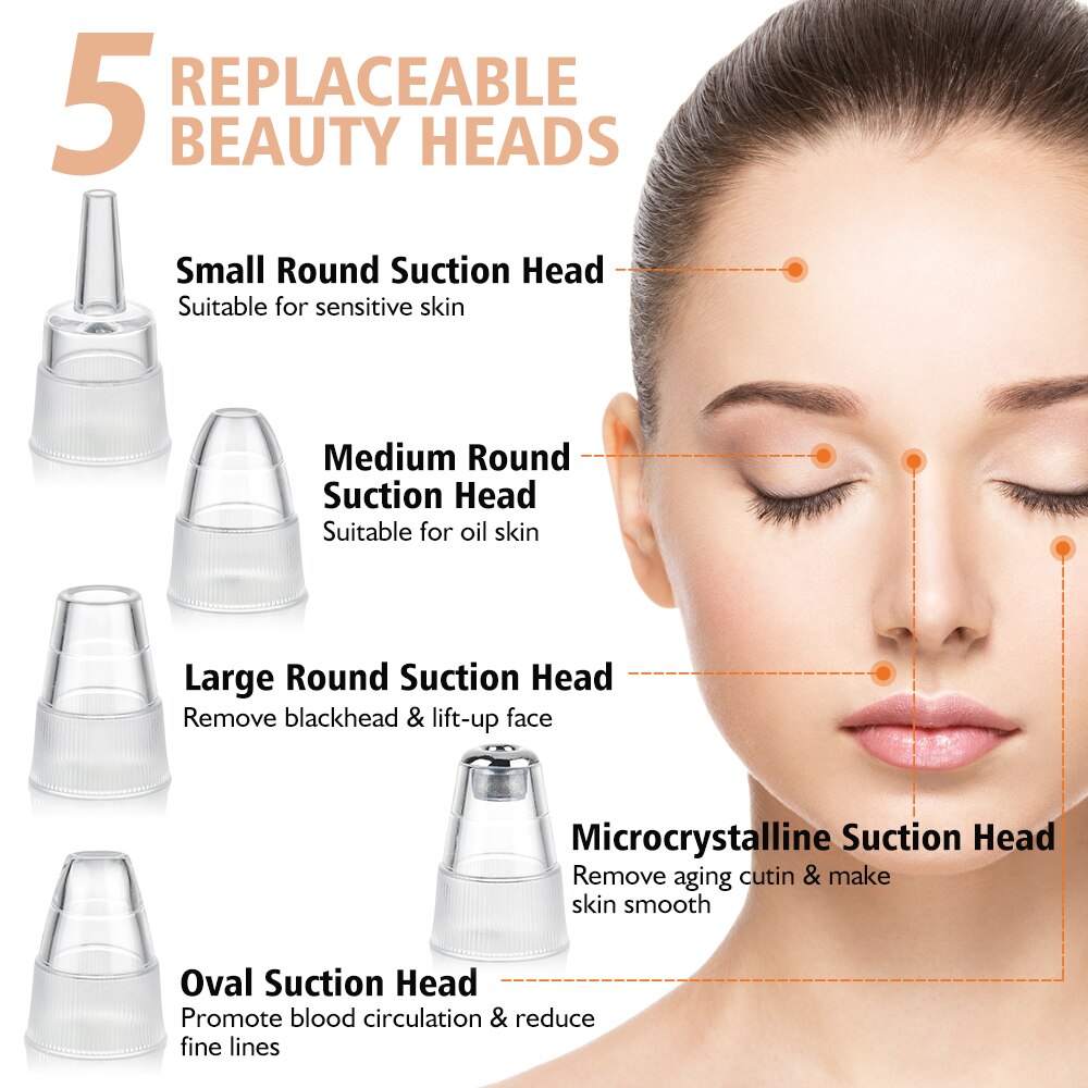 Electric Vacuum Blackhead Remover Suction