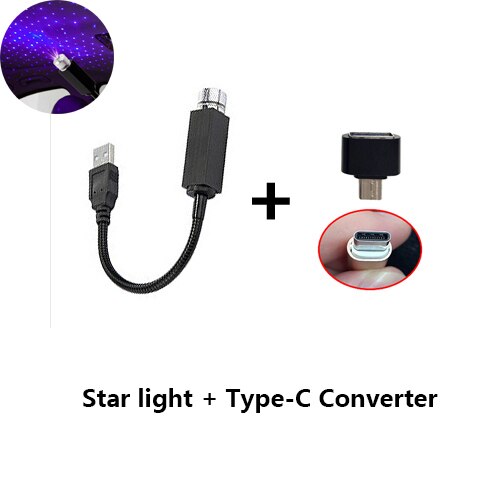 Lamp Projector Decorative Lamp Adjustable Multiple Lighting Effects