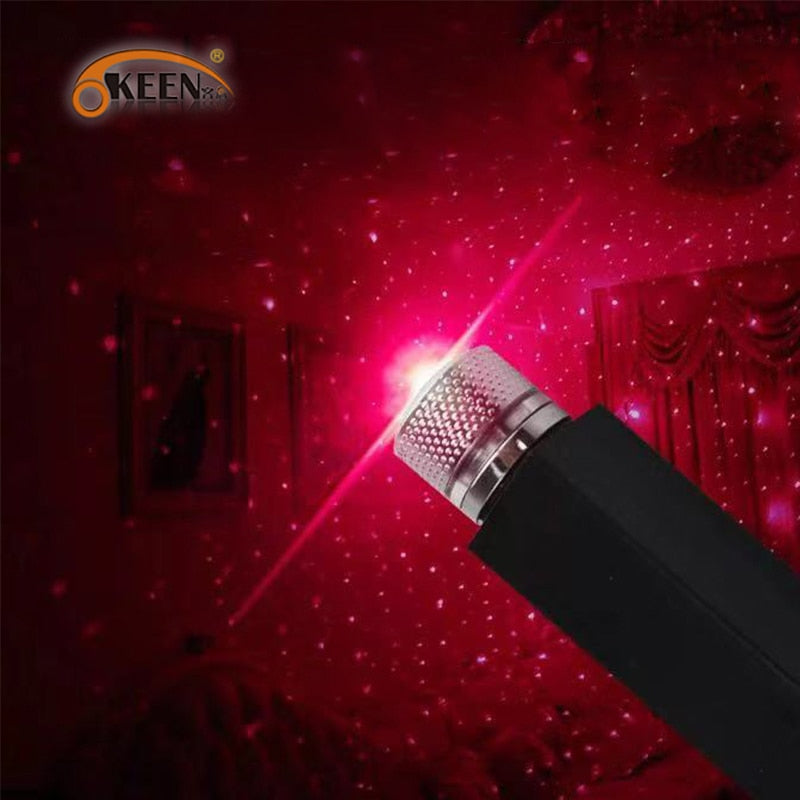 Lamp Projector Decorative Lamp Adjustable Multiple Lighting Effects