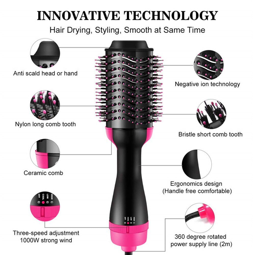 Hair Blower Brush Dryer and Volumizer