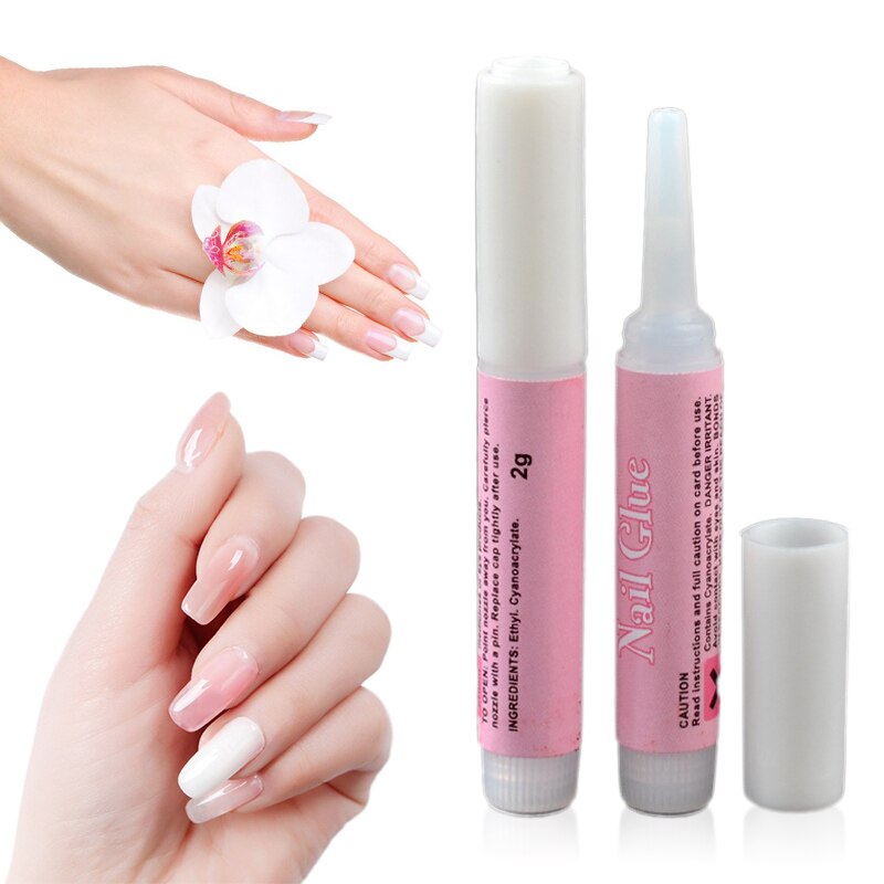 4-piece Nails Glue Set Nail Art Base Nail Polish