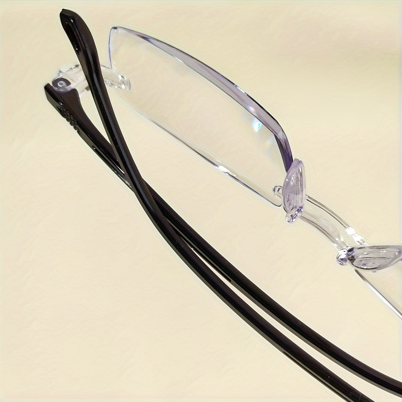 3-Pack Rimless Reading Glasses with Blue Light Filter