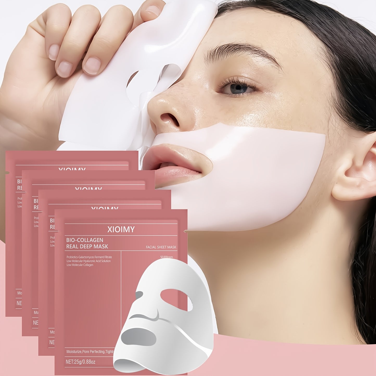 4pcs Bio Collagen Real Deep Mask