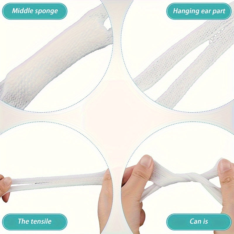 3pcs Elastic Nose Bleeding Stopper Gauze