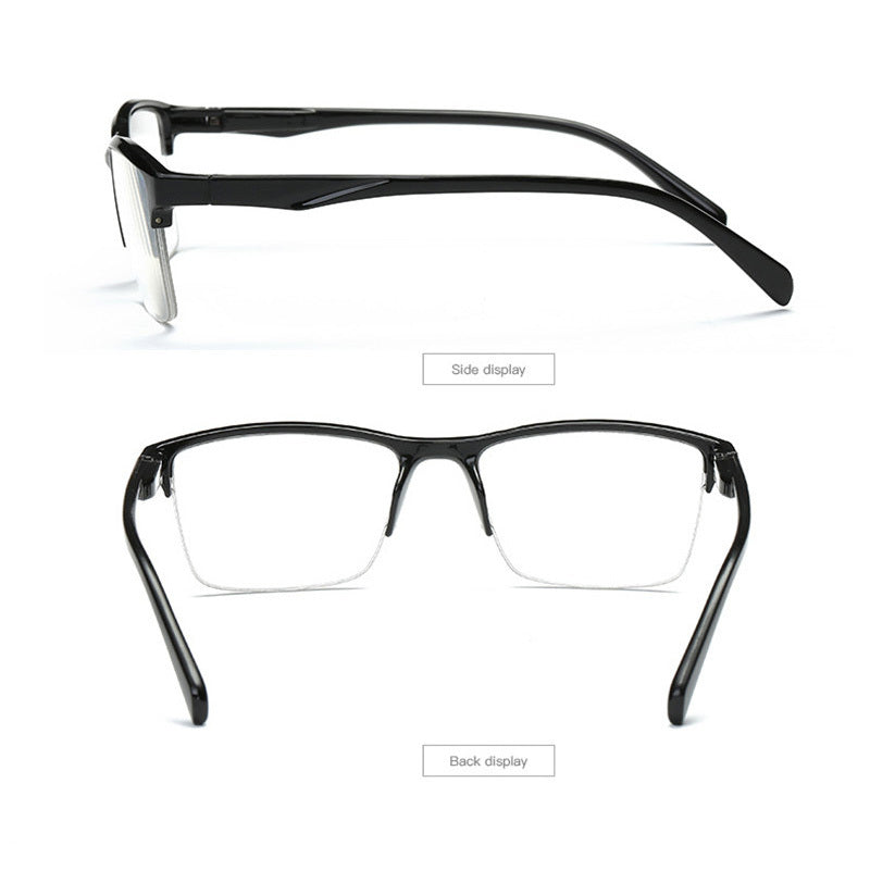 Men And Women Black Resin Reading Glasses