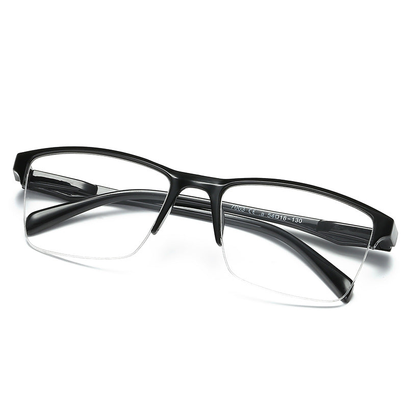 Men And Women Black Resin Reading Glasses