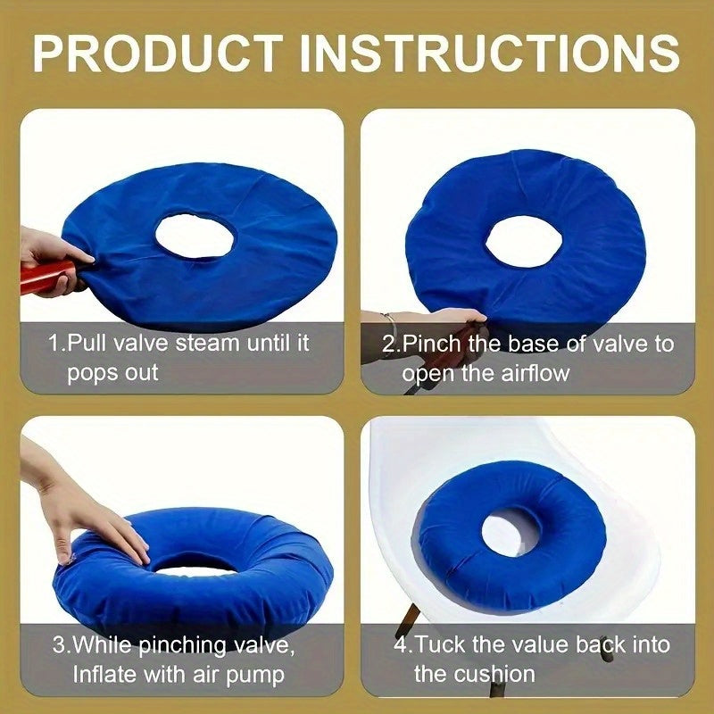 Anti-bedsore Cushion, Inflatable Round Air Cushion, Round, Anti-bedsore Cushion