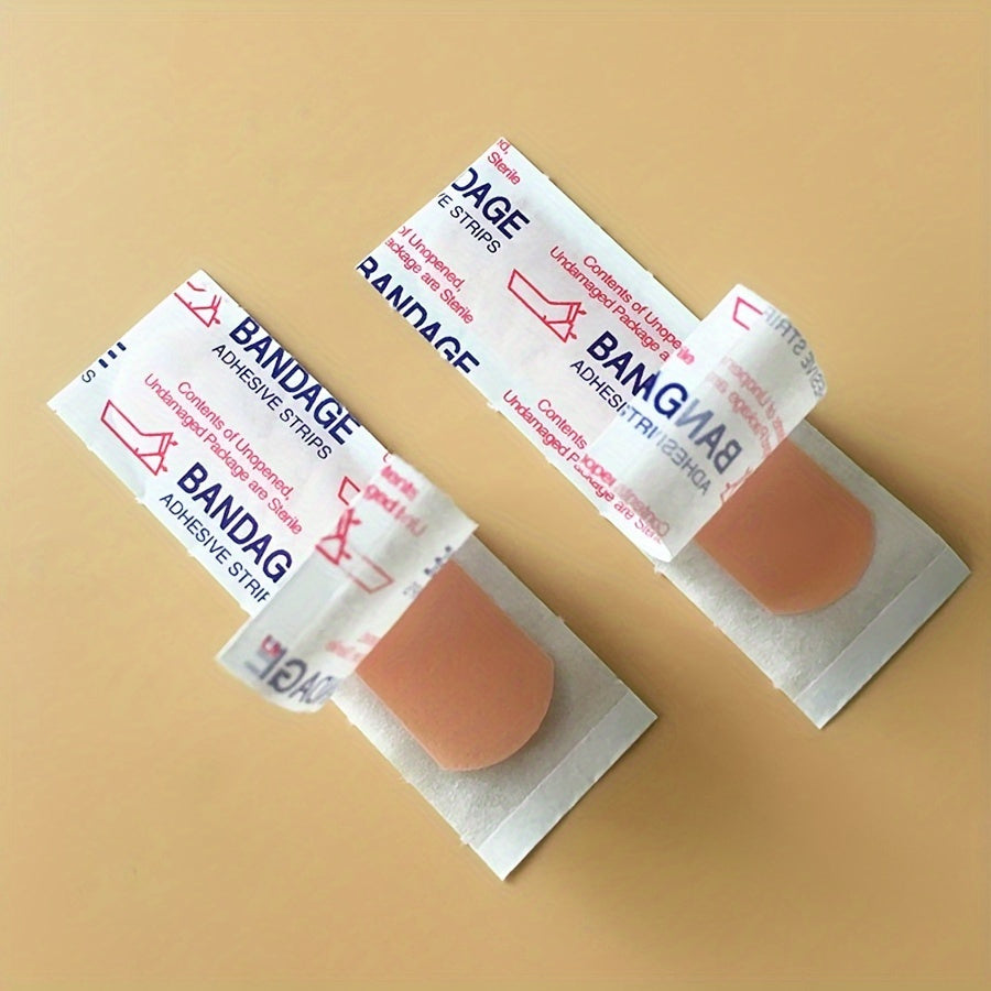 50/100pcs Waterproof Bandage, Sterility Wound Care Bandage, First Aid Supplies
