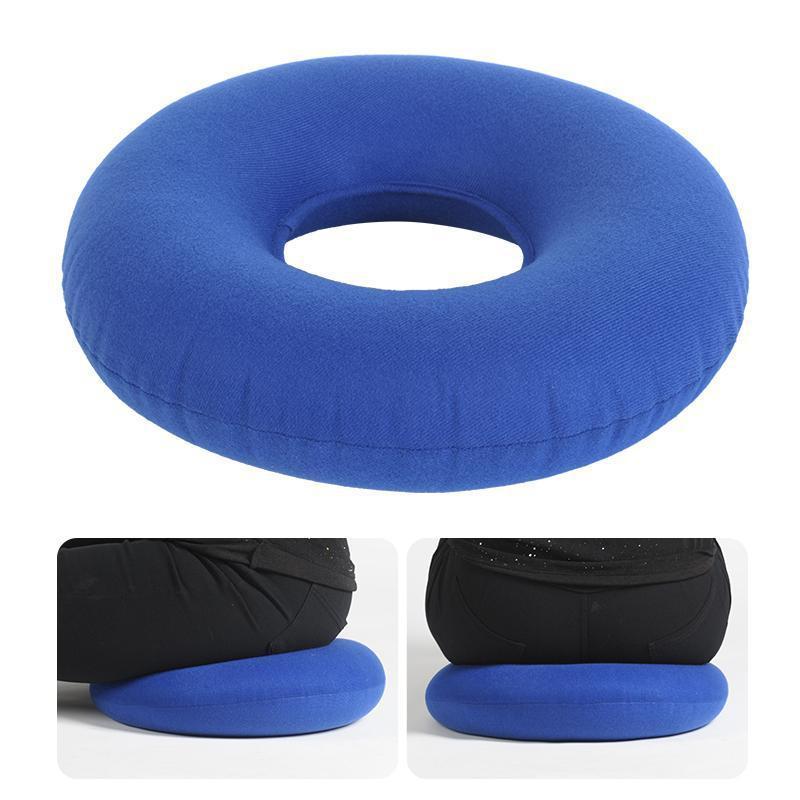 Inflatable Donut Seat Cushion with Pump