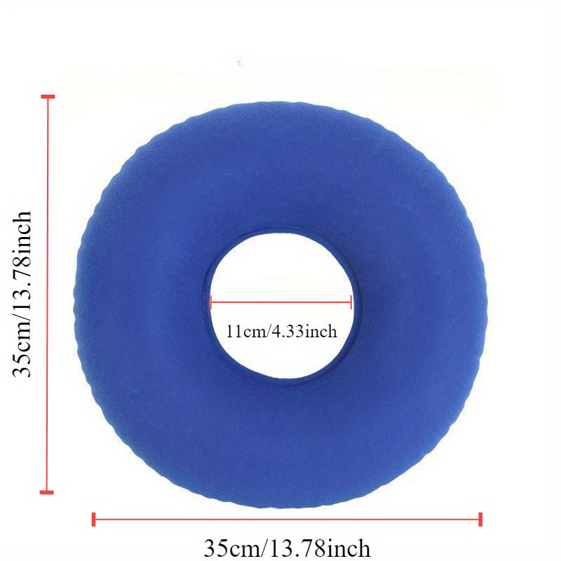 Inflatable Donut Seat Cushion with Pump
