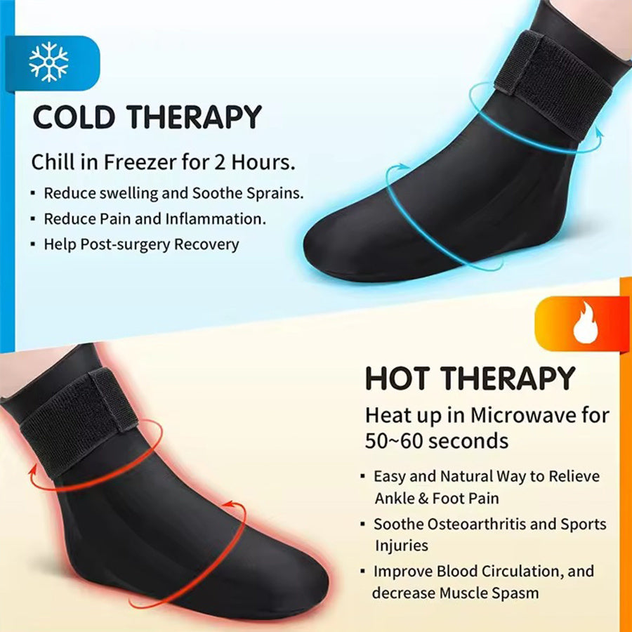 Reusable Gel Ankle Compression Support Socks