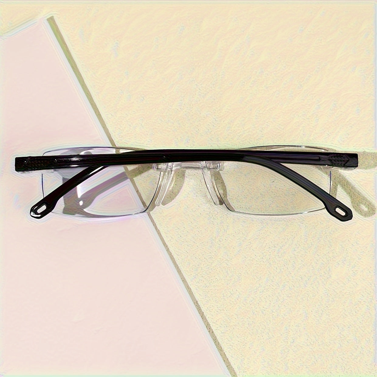 3-Pack Rimless Reading Glasses with Blue Light Filter